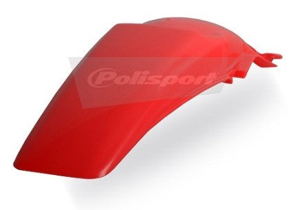 PARAFANGO POSTERIORE POLISPORT PER HONDA CR 250 1997-1999 / ROSSO FLUO