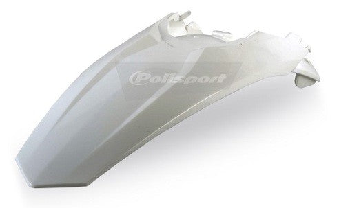 PARAFANGO POSTERIORE POLISPORT PER KTM SX 125 2011-2015 / BIANCO