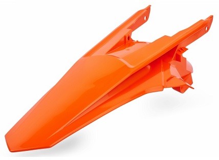 PARAFANGO POSTERIORE POLISPORT PER KTM SX 150 2016-2018 / ARANCIONE16