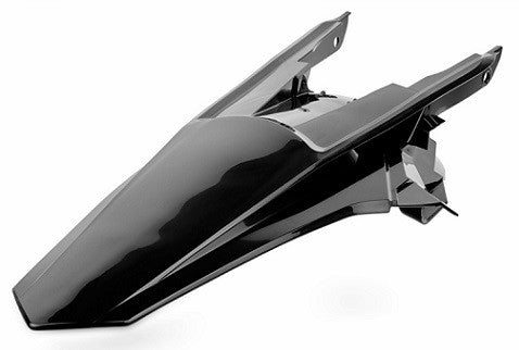 PARAFANGO POSTERIORE POLISPORT PER KTM SX 250 2017-2018 / NERO