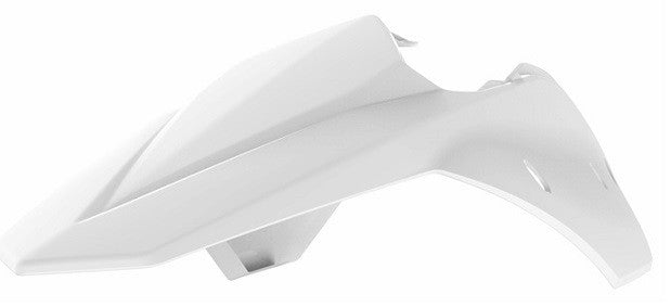 PARAFANGO POSTERIORE CON PORTANUMERI LATERALI POLISPORT PER BETA RR 390 2015-2017 / BIANCO