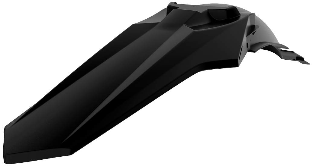 PARAFANGO POSTERIORE NERO PER KIT RESTYLING POLISPORT PER SUZUKI RM 125 2001-2012 / RM