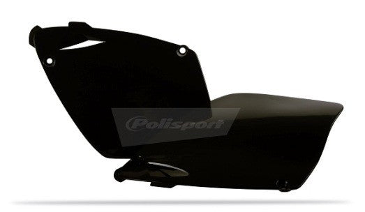 PORTANUMERI LATERALI POLISPORT PER KTM EXC 250 1998-2003 / NERO