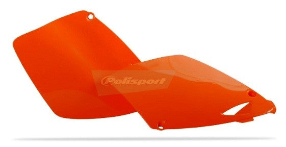 PORTANUMERI LATERALI POLISPORT PER KTM SX 125 1998-2003 / ARANCIONE