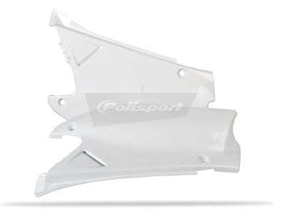 PORTANUMERI LATERALI POLISPORT PER HONDA CR 125 2000-2001 / BIANCO