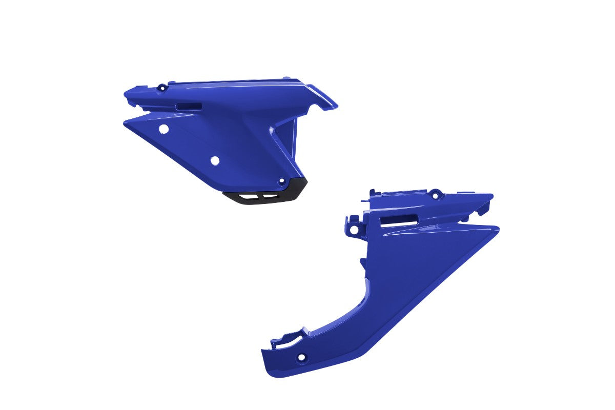 PORTANUMERI LATERALI POLISPORT PER SHERCO 125 SE-R 2025-2026 / BLU