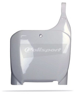 TABELLA PORTANUMERO POLISPORT PER HONDA CR 125 2000-2003 / BIANCO