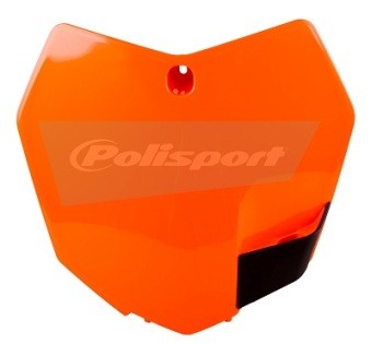 TABELLA PORTANUMERO POLISPORT PER KTM SX 125 2013-2015 / ARANCIONE