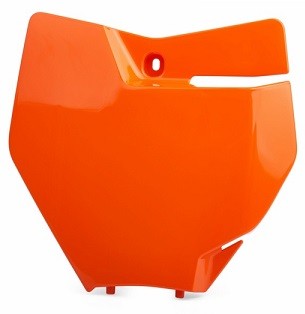 TABELLA PORTANUMERO POLISPORT PER KTM SX 150 2016-2018 / ARANCIONE16