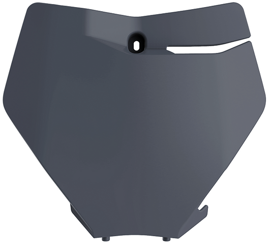 TABELLA PORTANUMERO POLISPORT PER KTM SX 250 2019-2022 / NARDO GREY