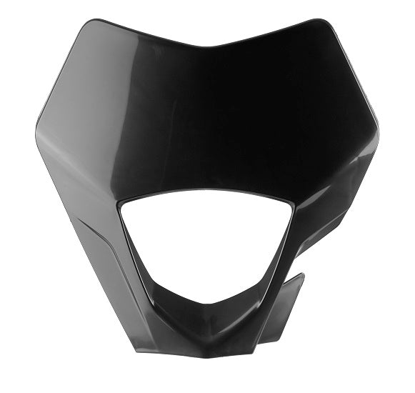MASCHERINA PORTAFARO POLISPORT PER GAS GAS EC 350 F 2021-2023 / 21-23 NERO