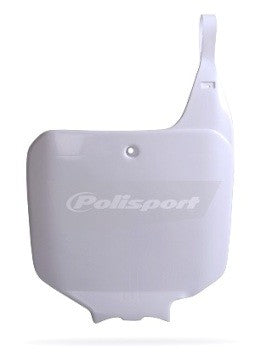 TABELLA PORTANUMERO POLISPORT PER HONDA CR 500 1995-2004 / BIANCO