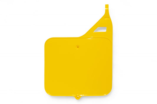 TABELLA PORTANUMERO POLISPORT PER SUZUKI RM 125 1987-1995 / GIALLO