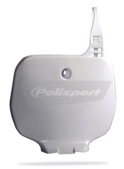 TABELLA PORTANUMERO POLISPORT PER YAMAHA YZ 250 1992-1999 / BIANCO