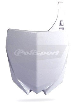 TABELLA PORTANUMERO POLISPORT PER YAMAHA YZ 250 2015-2020 / BIANCO