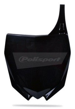 TABELLA PORTANUMERO POLISPORT PER YAMAHA YZ 250 2015-2020 / NERO