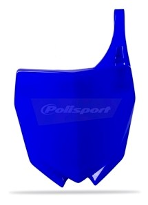 TABELLA PORTANUMERO POLISPORT PER YAMAHA YZ 450 F 2010-2017 / BLU YAM98