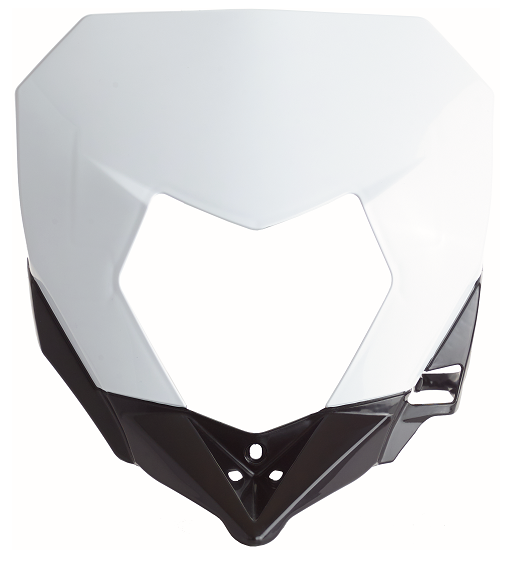 MASCHERINA PORTAFARO POLISPORT PER SHERCO 250 SE I 2013-2013 / BIANCO/NERO