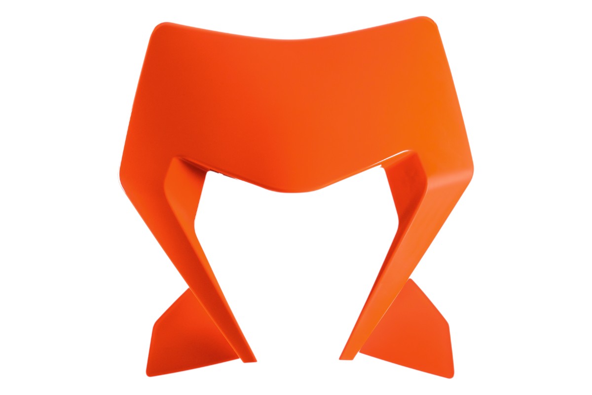 MASCHERINA PORTAFARO POLISPORT PER KTM EXC 450 2024-2026 / ARANCIONE 16