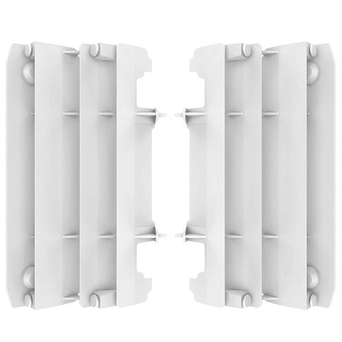 GRIGLIE RADIATORI POLISPORT PER YAMAHA YZ 125 2002-2021 / BIANCO