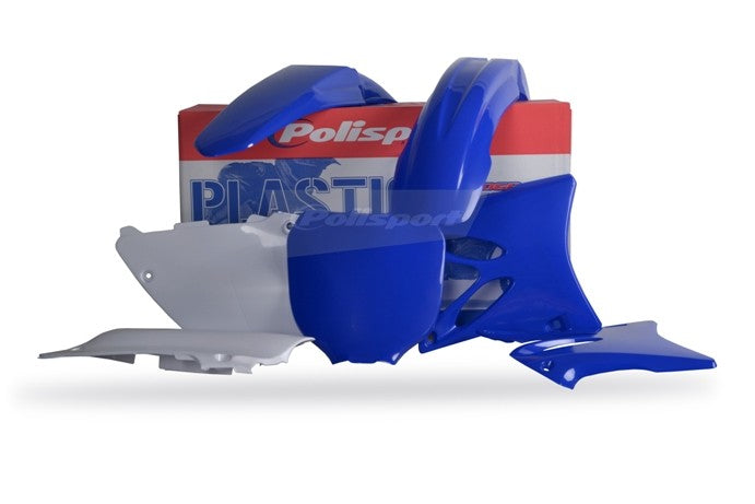 KIT PLASTICHE completo Polisport per Yamaha YZ 125 2002-2005 / Blu yam98/Bianco