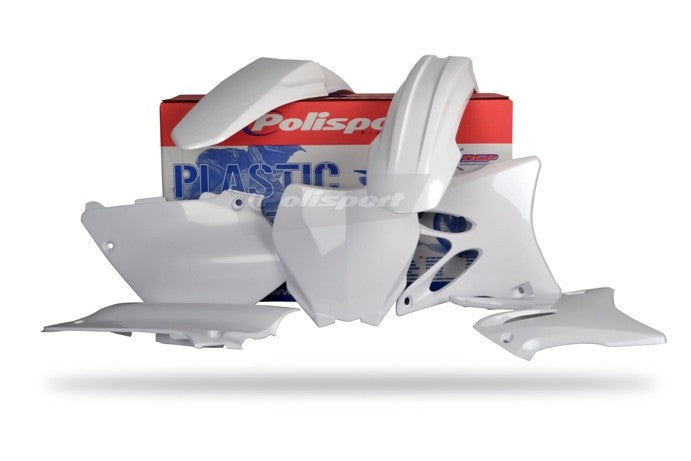 KIT PLASTICHE completo Polisport per Yamaha YZ 250 2006-2014 / Bianco