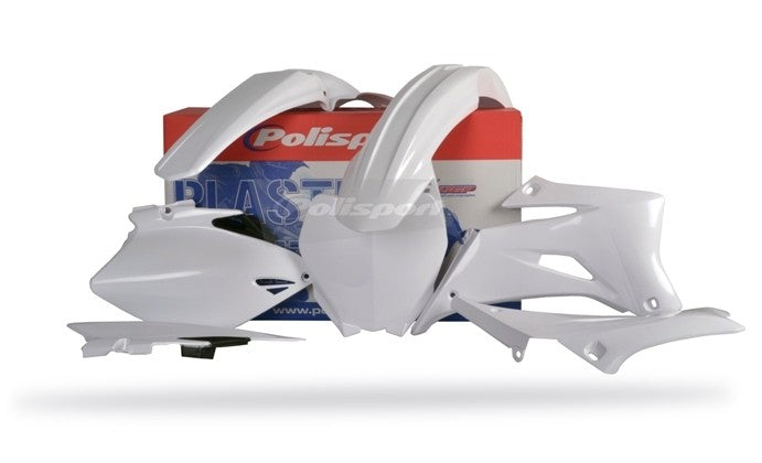 KIT PLASTICHE completo Polisport per Yamaha YZ 250 F 2006-2009 / Bianco