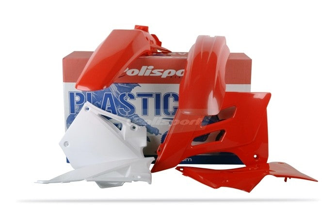 KIT PLASTICHE completo Polisport per Gas Gas EC 250 2005-2006 / Rosso/Bianco