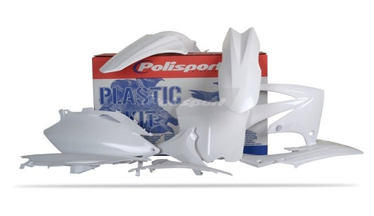 KIT PLASTICHE completo Polisport per Honda CRF 250 R 2010-2010 / Bianco