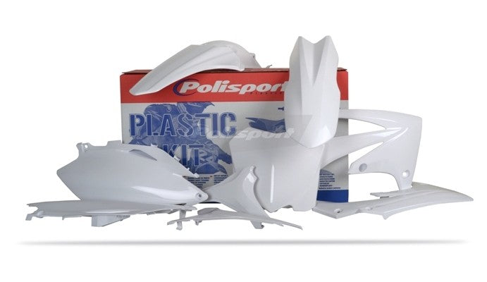 KIT PLASTICHE completo Polisport per Honda CRF 450 R 2009-2010 / Bianco