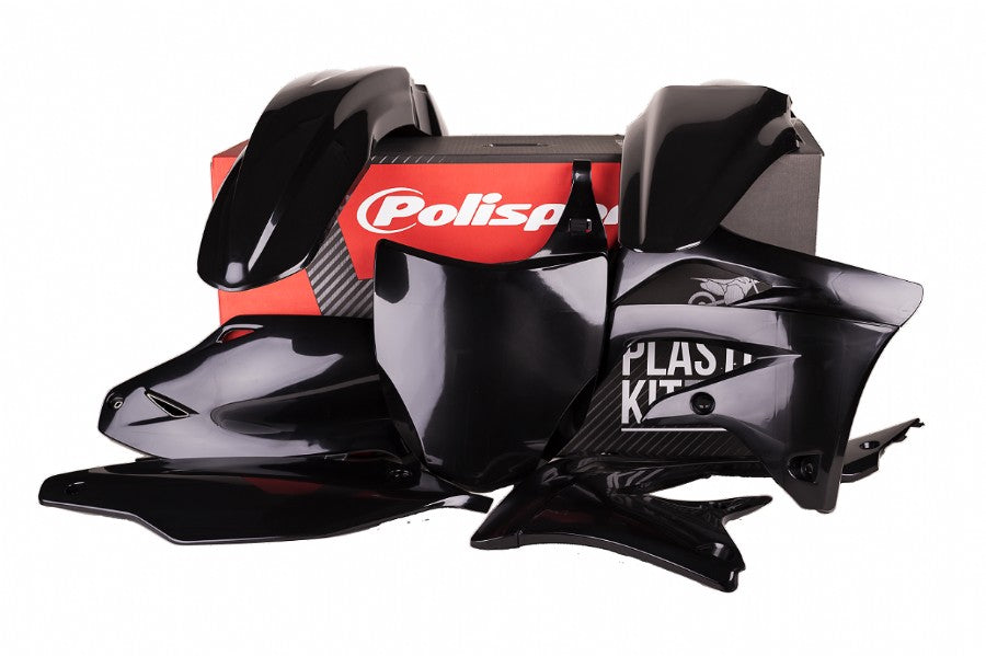 KIT PLASTICHE completo Polisport per Kawasaki KX 450 F 2012-2012 / Nero