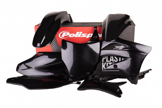 KIT PLASTICHE completo Polisport per Kawasaki KX 450 F 2012-2012 / Nero