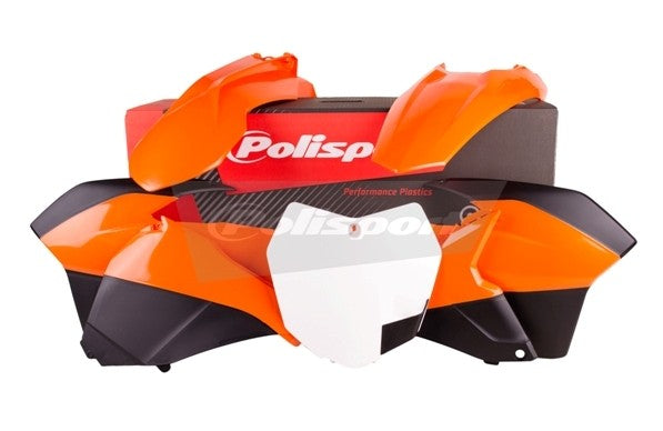 KIT PLASTICHE completo Polisport per Ktm SX-F 450 2013-2015 / Arancione