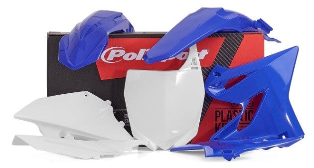 KIT PLASTICHE completo Polisport per Yamaha YZ 125 2015-2020 / Blu yam98/Bianco