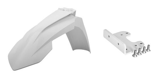 KIT RESTYLING PARAFANGO ANTERIORE POLISPORT PER KTM EXC 530 2009-2011 / BIANCO