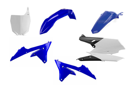 KIT PLASTICHE completo Polisport per Yamaha YZ 250 F 2014-2018 / Blu yam98/Bianco (P90769)