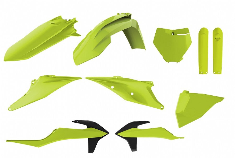 KIT PLASTICHE completo Polisport per Ktm SX 125 2019-2022 / Giallo fluo