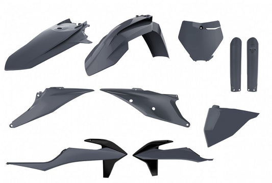 KIT PLASTICHE completo Polisport per Ktm SX-F 350 2019-2022 / Nardo grey
