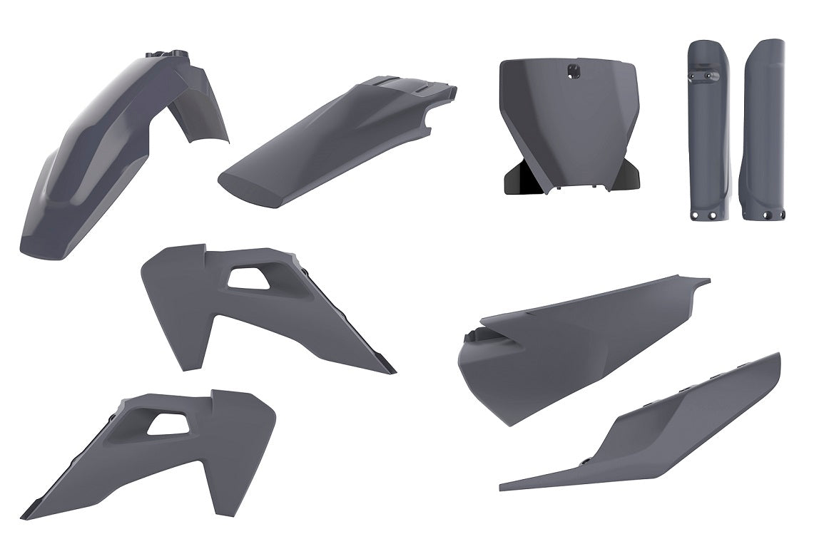 KIT PLASTICHE completo Polisport per Husqvarna FC 350 2019-2022 / Nardo grey