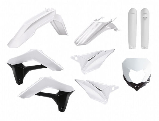 KIT PLASTICHE completo Polisport per Sherco 300 SEF-R 2018-2023 / Bianco