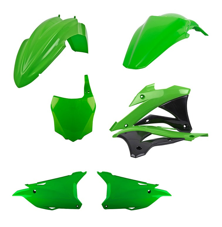 KIT PLASTICHE completo Polisport per Kawasaki KX 85 2014-2021 / Verde05