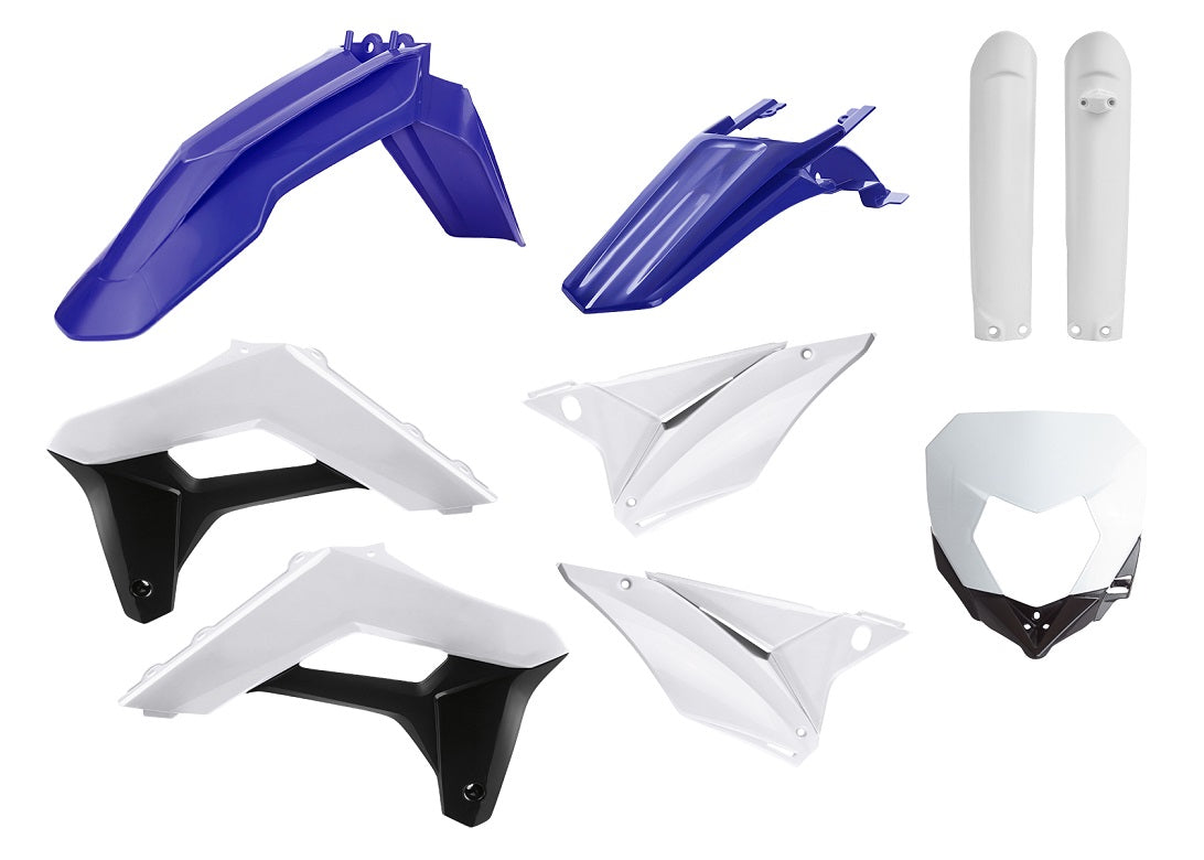 KIT PLASTICHE completo Polisport per Sherco 125 SE-R 2018-2023 / Blu/Bianco (P91038)