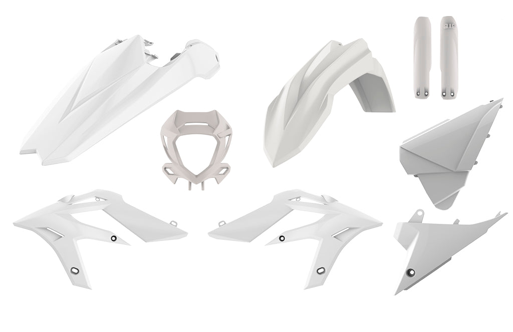 KIT PLASTICHE completo Polisport per Beta Xtrainer 250 2020-2022 / Bianco