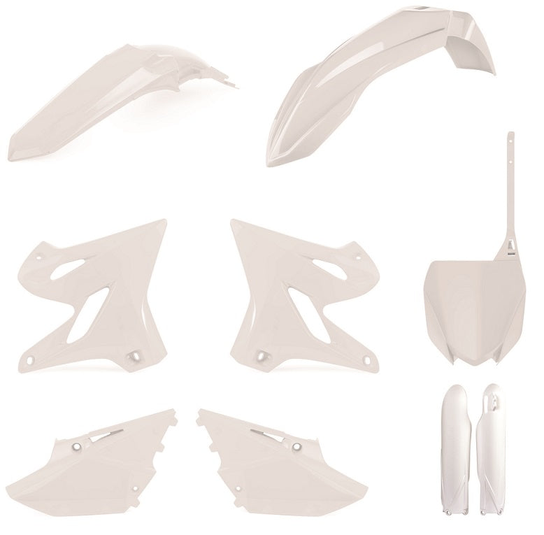 KIT PLASTICHE completo Polisport per Yamaha YZ 125 2021-2021 / Bianco