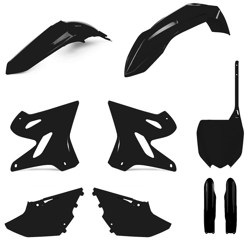 KIT PLASTICHE completo Polisport per Yamaha YZ 125 2015-2021 / Nero