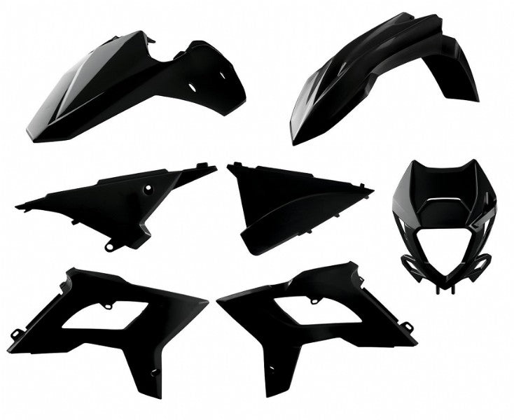 KIT PLASTICHE completo Polisport per Beta RR 450 2013-2014 / restyling BETA RR 13-17 Nero
