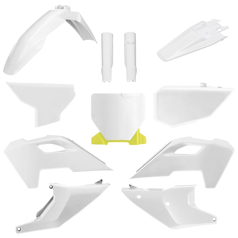 KIT PLASTICHE completo Polisport per Husqvarna FC 250 2023-2024 / Bianco20