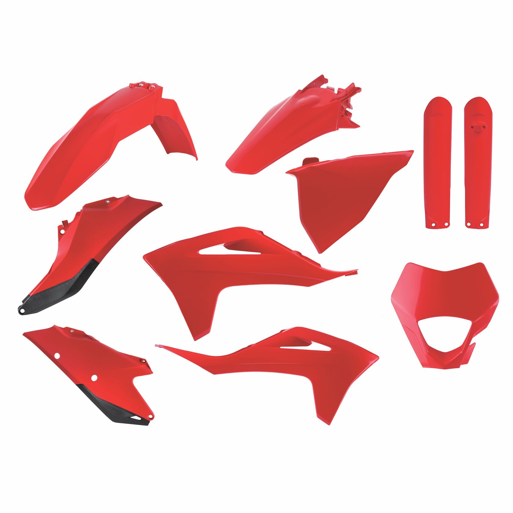 KIT PLASTICHE completo Polisport per Gas Gas EC 250 2021-2023 / GASGAS Rosso