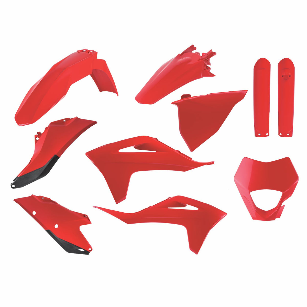 KIT PLASTICHE completo Polisport per Gas Gas EC 250 2021-2023 / GASGAS Rosso