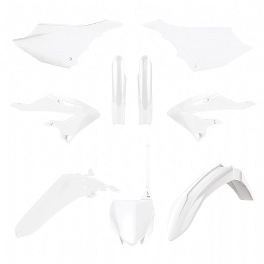 KIT PLASTICHE completo Polisport per Yamaha YZ 125 2022-2026 / Bianco